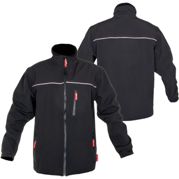 купить, заказать Куртка SOFT-SHELL черная